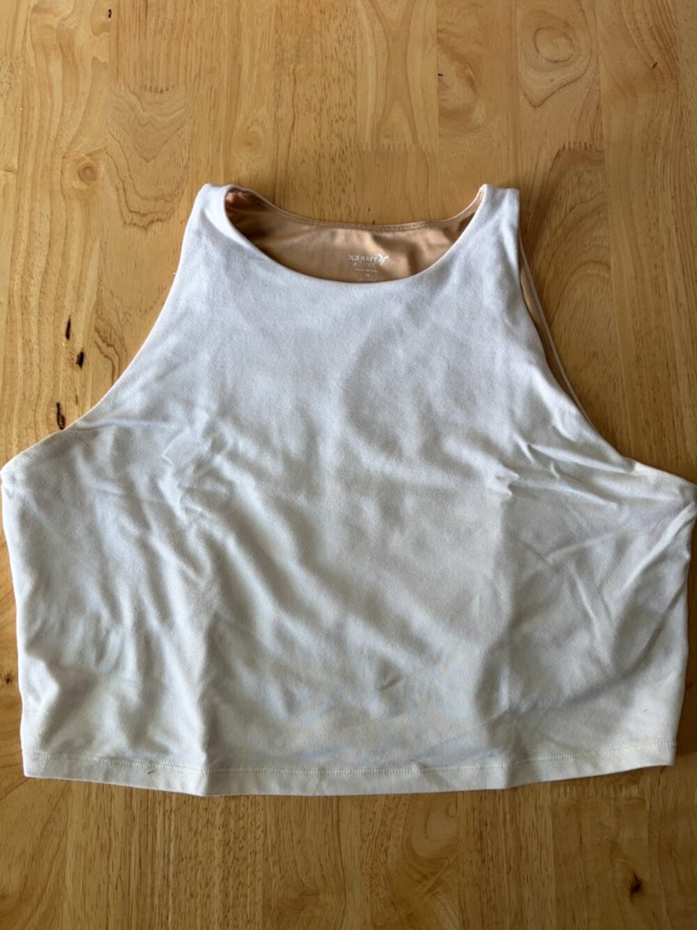 Old Navy Light Support PowerChill Longline Sports Bra Tank